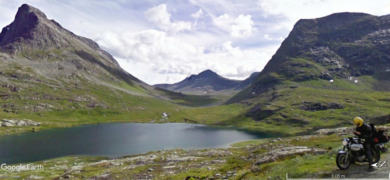 L'échelle du troll -Trollstigen en Norvège. Une route montagneuse spectaculaire A23