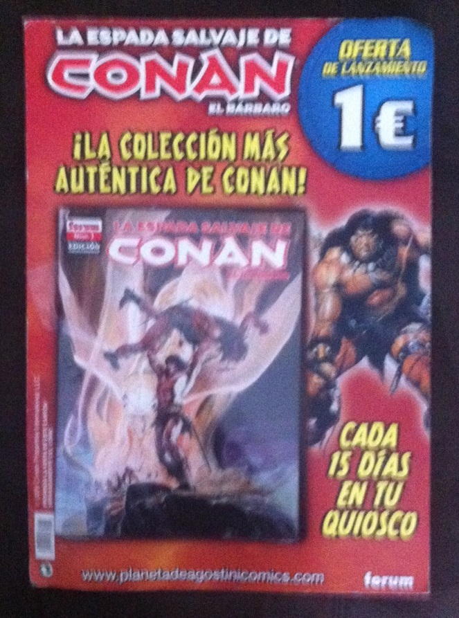 Spanish Conan Promotional Display Photo10