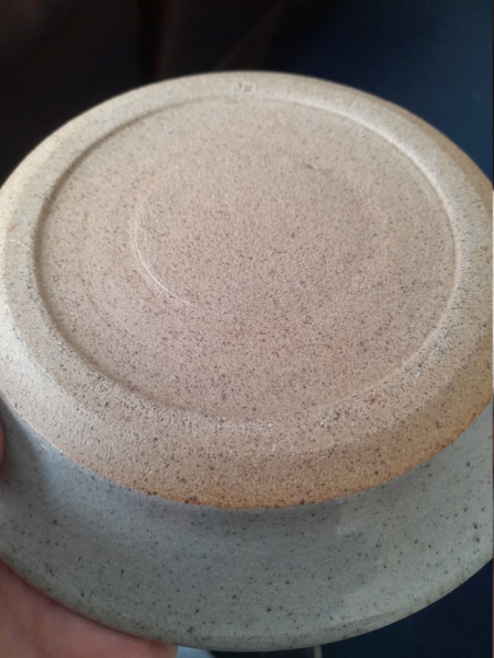 Stoneware dishes for ID, same potter, JS mark. John Shelly? 20220218