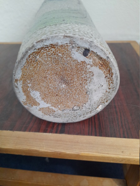 Salt glazed stoneware vase for ID - Westerwald or Portugal  20220321