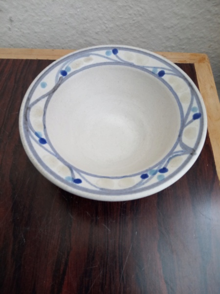 Stoneware bowl, DA mark - David Hilton  Img_2434