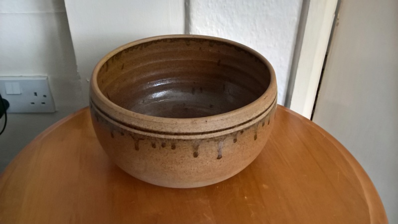 Unsigned stoneware bowl. Can I rule out it being a Batterham ? Wp_20127