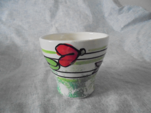 Renate Galetzka - Teacup with sweet peas Dsc03712