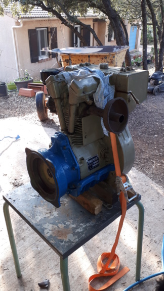 Changement moteur Sambron pour connaisseurs BERNARD W112 20190224