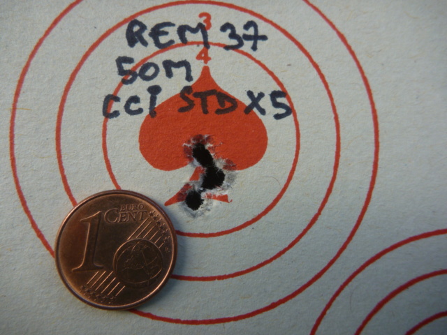 munitions 22LR - Precision à 50m: PCP vs 22lr 1_remi10