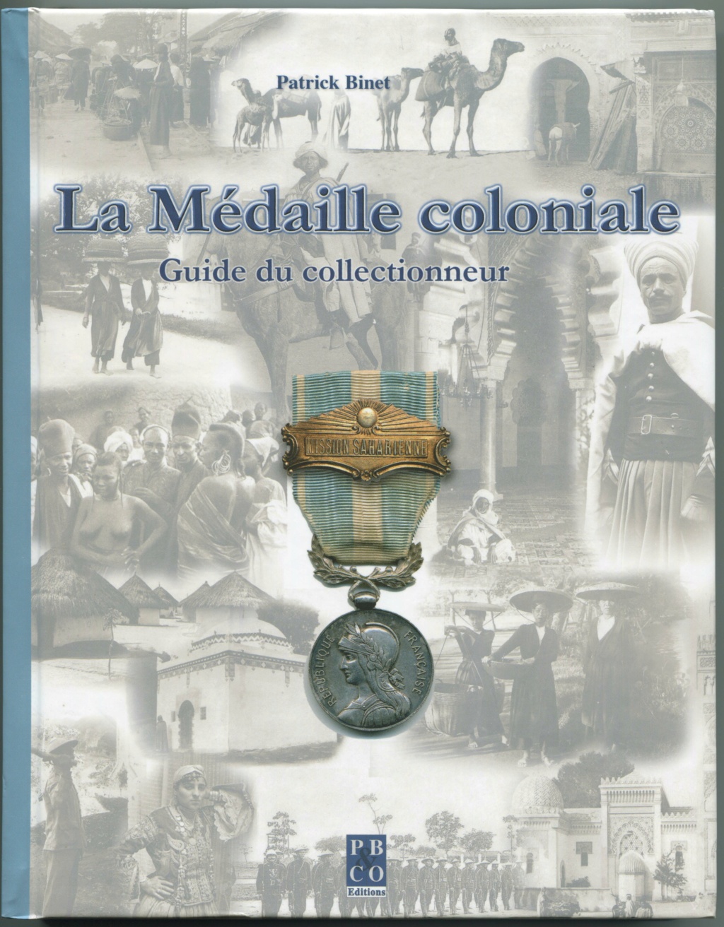 Médaille coloniale ancienne avec ruban d’époque - ESTIMATION Livre_21