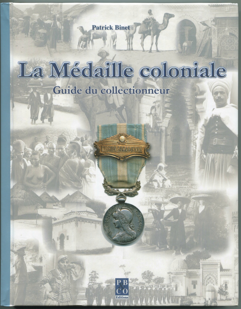 Médaille coloniale ancienne avec ruban d’époque - ESTIMATION  Livre_21