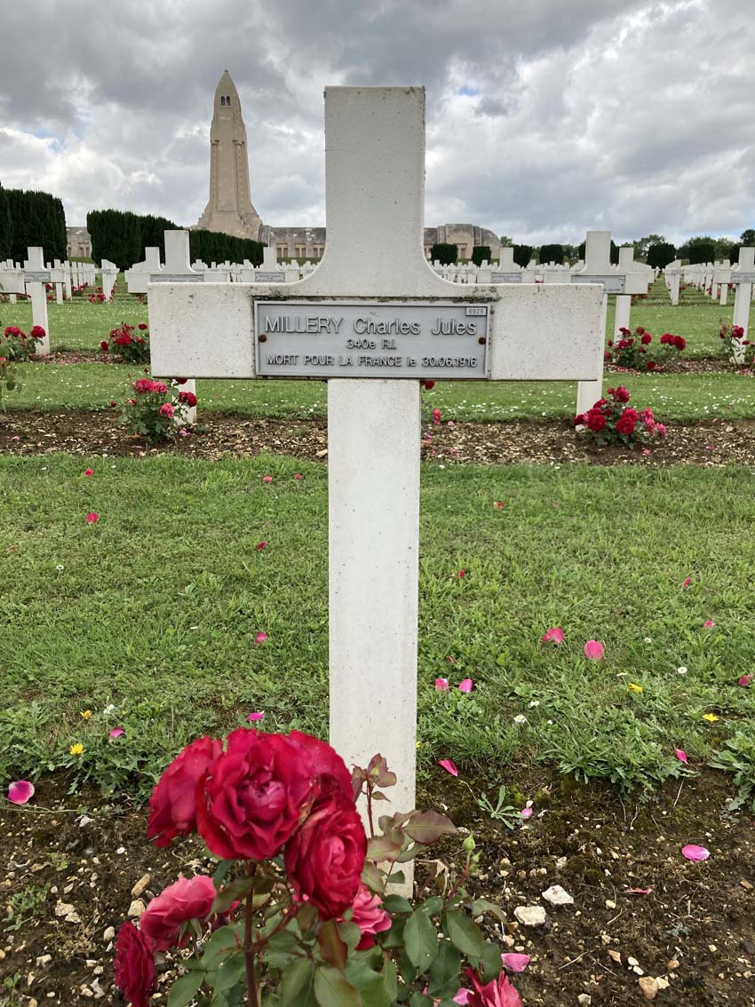 Cadre du Soldat MILLERY Charles 340ème RI, mort pour la France à Verdun Miller10