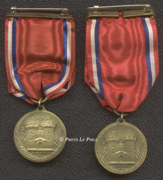 Questions relatives aux médailles de Verdun Verdu319