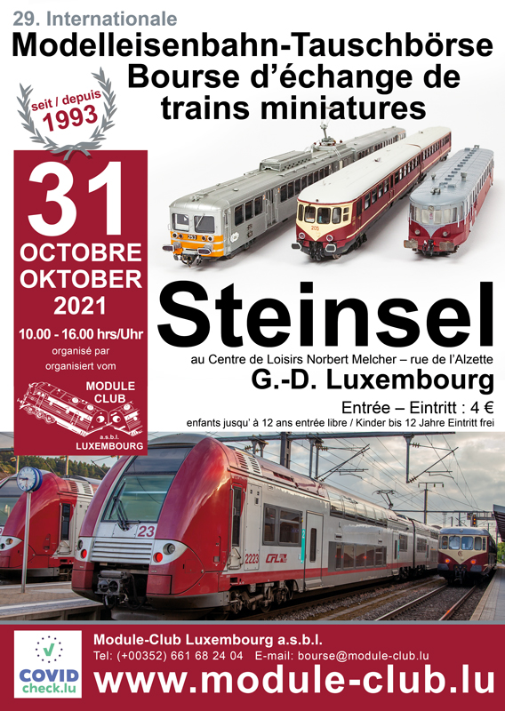 Bourse internationale d´échange de trains miniatures à Steinsel Bourse10