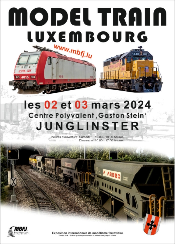 Model Train Luxembourg - 02 et 03 mars 2024 (G.-D. Luxembourg) Plakat14