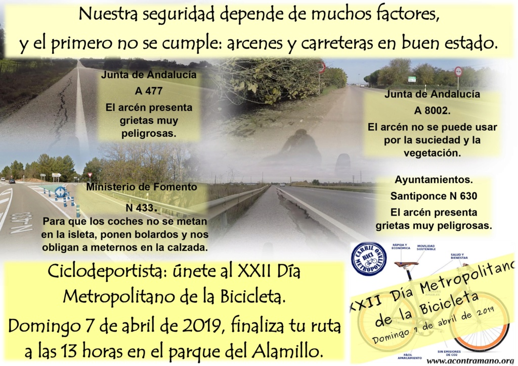 Domingo 07/04/2019, por unos arcenes y carreteras en buen estado. Carret10