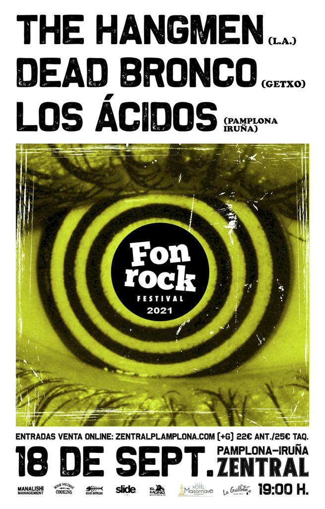 Fonrock 2021: The Hangmen, Dead Bronco y Los Ácidos Cartel11