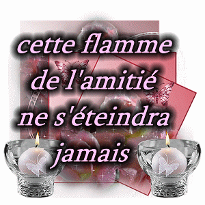 QUE LA FLAMME D'AMITIÉ NE S'ÉTEIGNE JAMAIS ...  Amitiz10