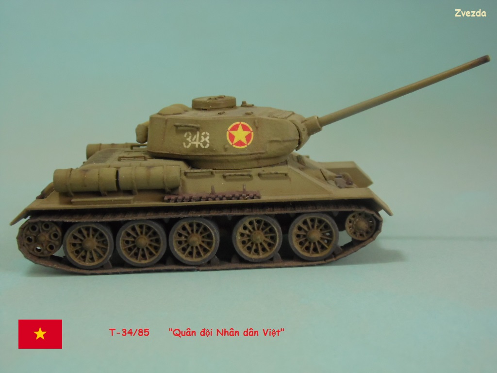 [Zvezda]        T-34/85            Quân đội Nhân dân Việt Nam 00011