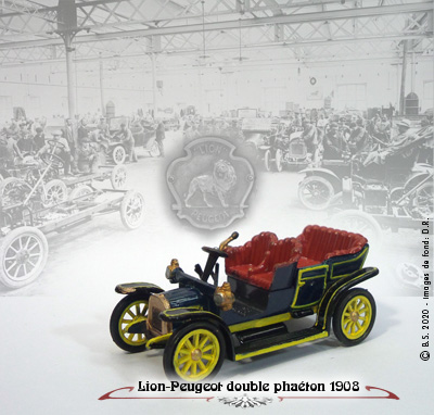 Lion-Peugeot double phaéton 1908 Lionpe10