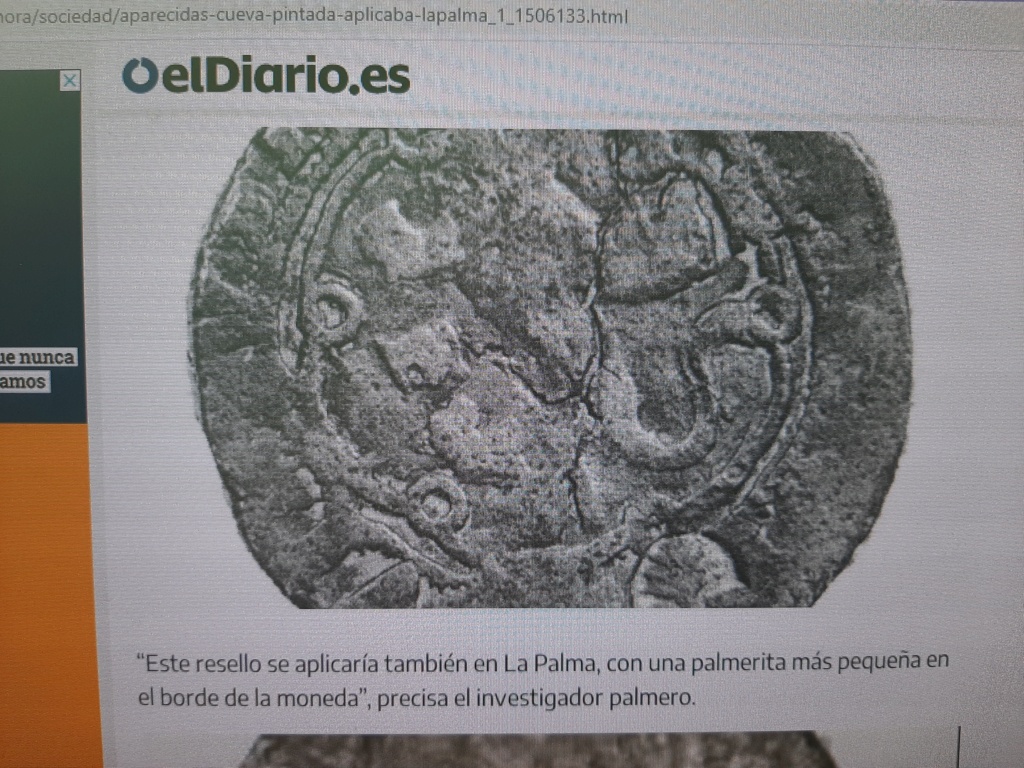 Las primeras monedas canarias, marcadas con un Teide y una hoja de palma 20210919