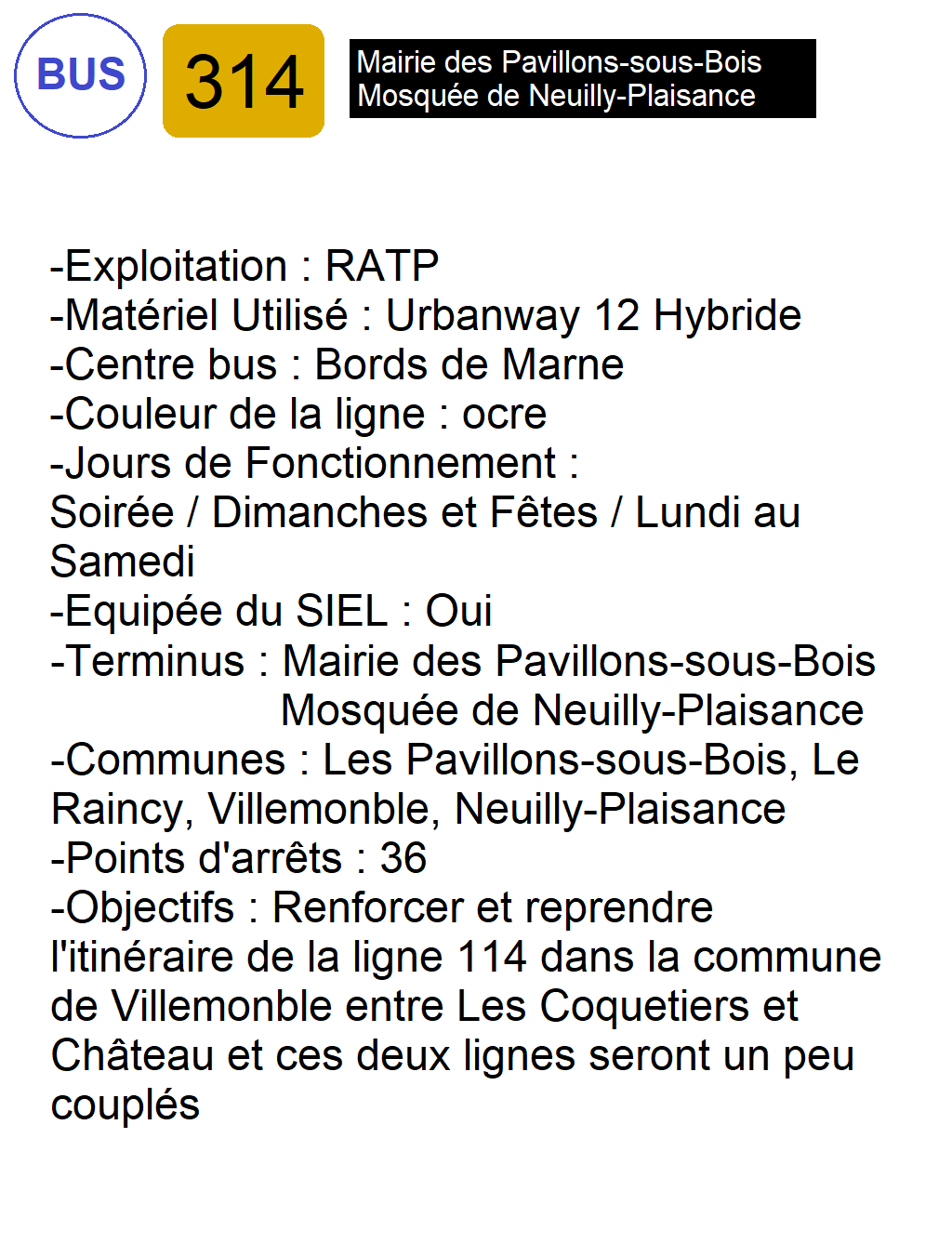 Prolongements et créations des lignes de bus RATP Bus_ra28