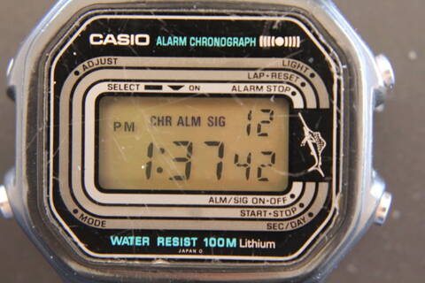 Casio Marlin LCD des années 80