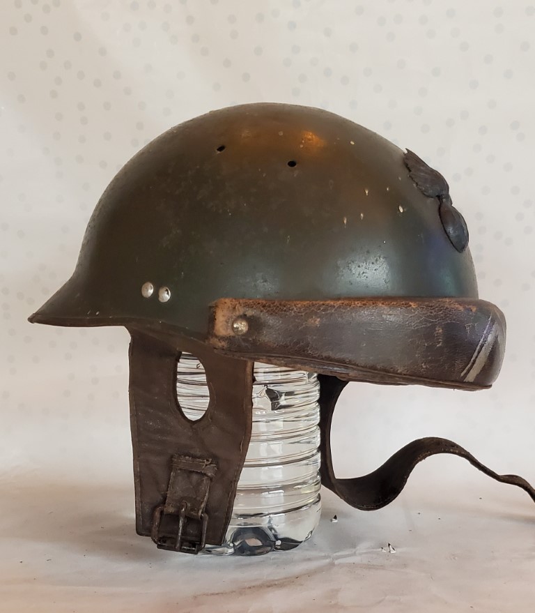 Casque français modèle 1935/37 infanterie motorisée 20240110