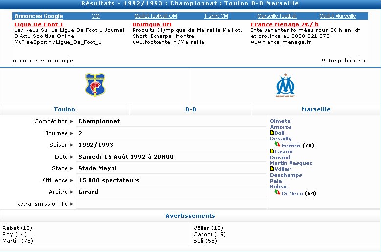 OM VS Toulon Aout_911