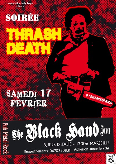 SOIREE TRASH METAL LE 17 FEV AU BLACK HAND /Marseille Leathe10