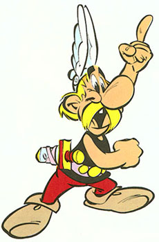 Prsentation d'Asterix et Obelix Sous surveillance parent Asteri11