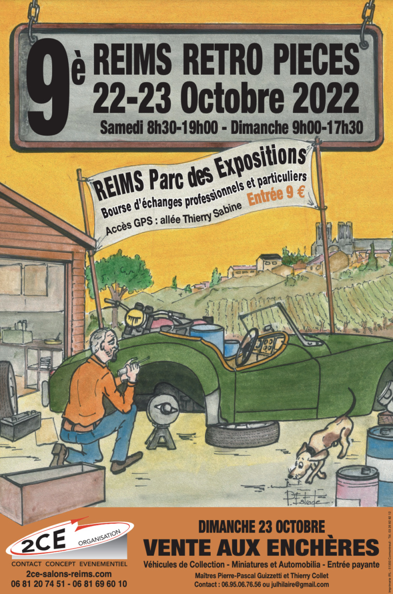 Reims Rétro Pieces - 22 et 23 octobre 2022 3f51e410