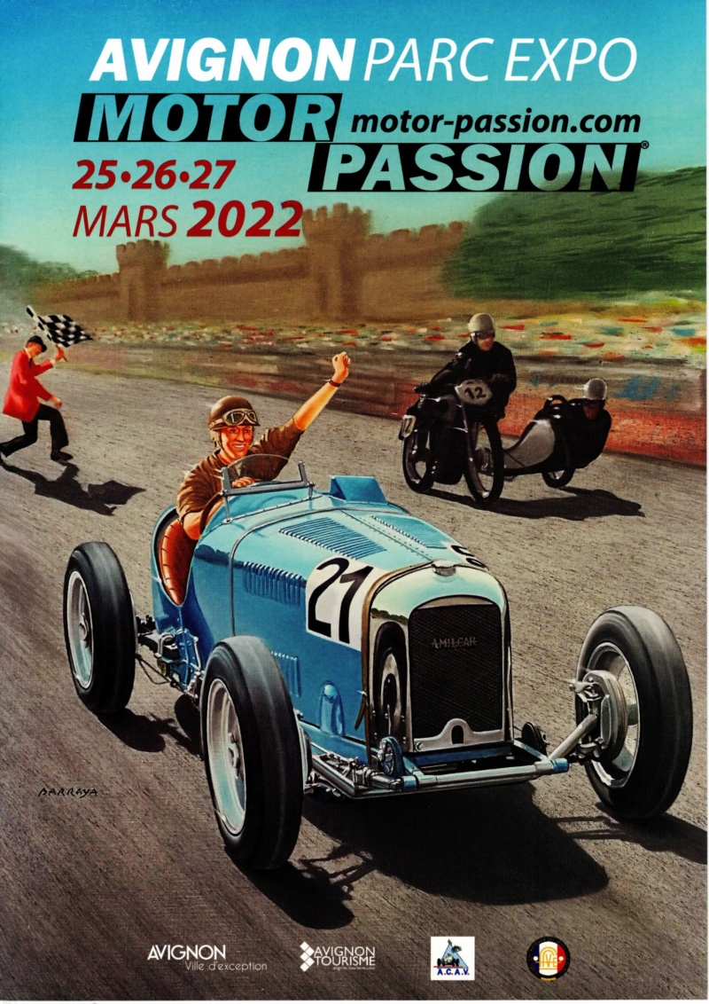 Salon Avignon Motor Passion 2022 - les 25, 26 et 27 mars Organi97