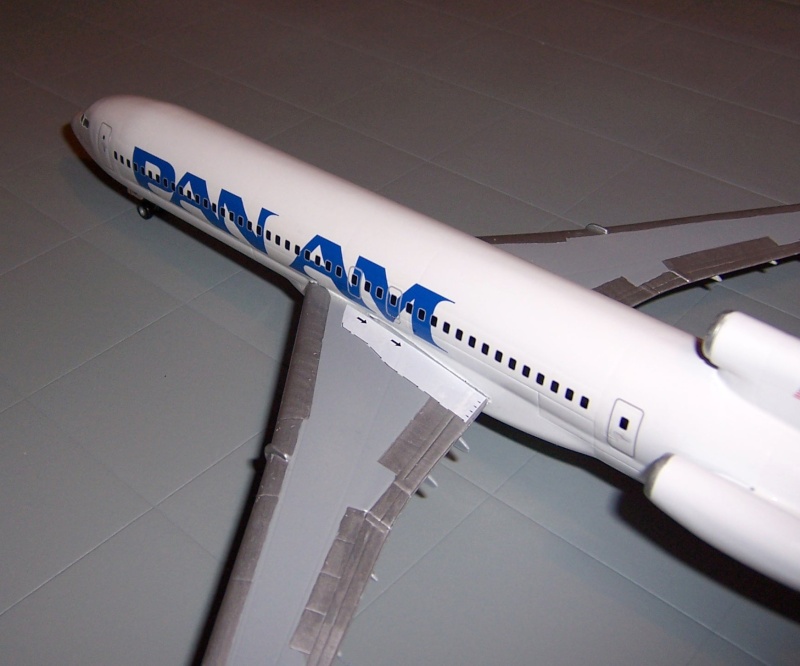 Boeing 727-200 - PAN AM - Minicraft - 1/144 100_2516