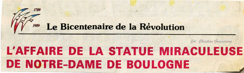 L'affaire de la statue miraculeuse de Notre-Dame de Boulogne 19a11