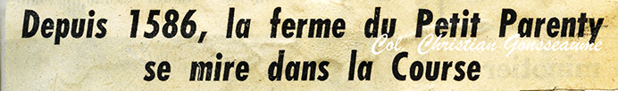 Ferme du Petit Parenty. 61a11