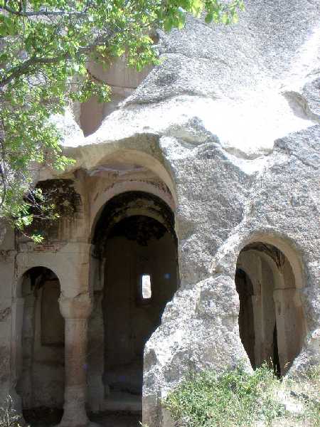 découvrir le monde. La capadocce en Turquie Eglise10