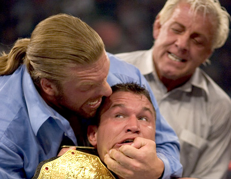 Show inaugural: IC Championship: Ric Flair vs Randy Orton Evolut14