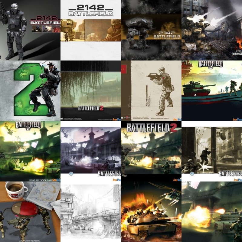 [Wallpapper] Screen de BF2142 ! Collag10