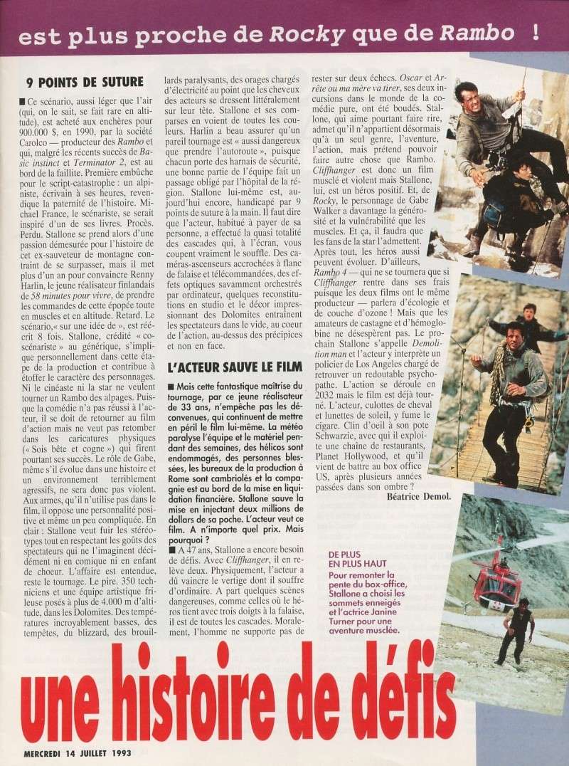 ANCIENS MAGAZINES SUR (ou avec) SLY !!! - Page 4 Stallo12