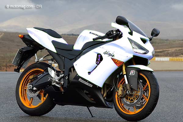 Ma zx6-r White édition!!! Zx636r12