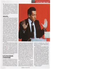 Sarkozy, article de marriane Sarko310