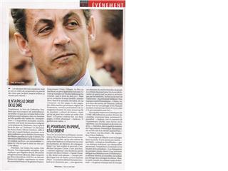 Sarkozy, article de marriane Sarko510