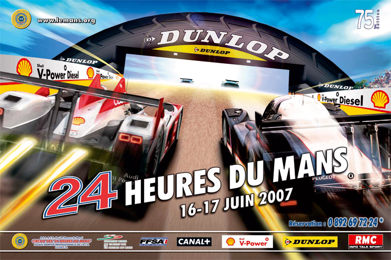 24 Heures du Mans 2007 - 75ème édition Affich10