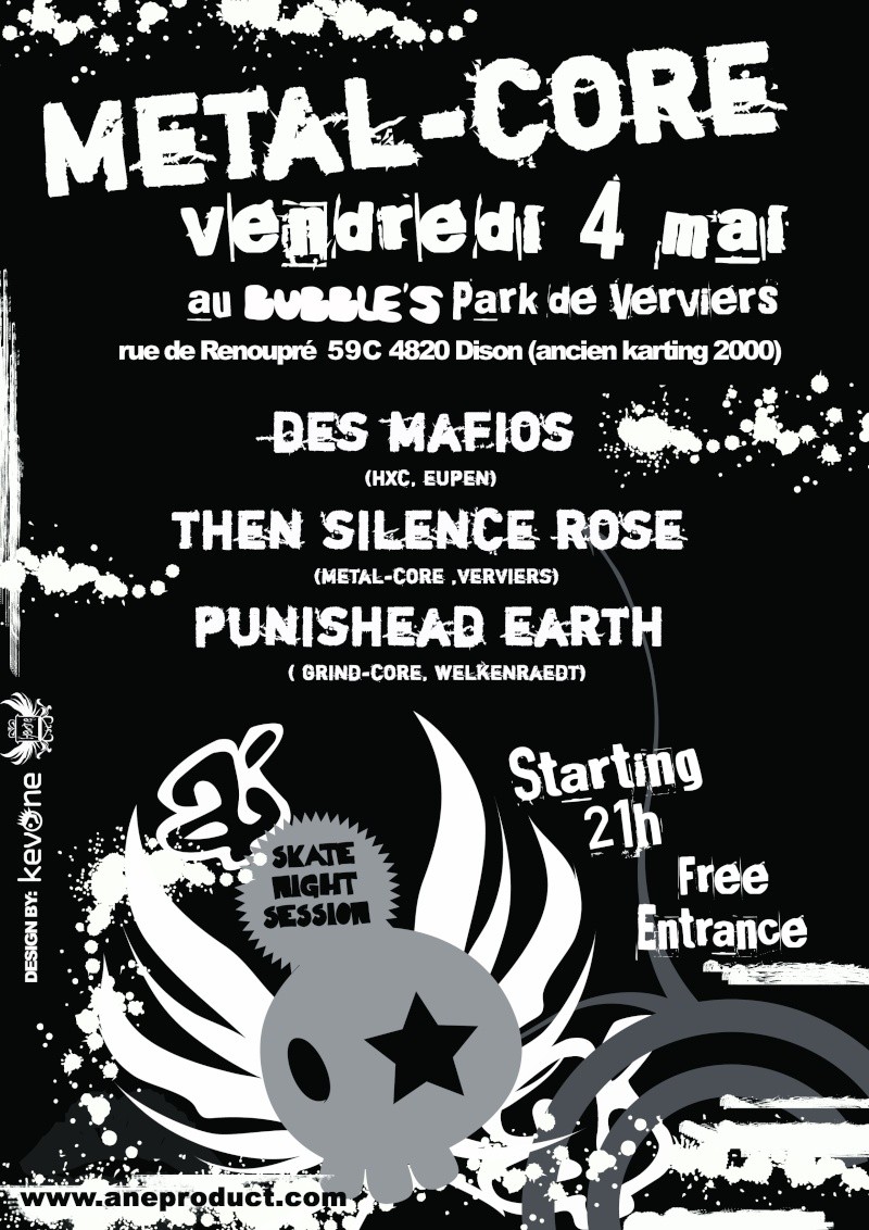 VENDREDI 4 MAI----METAL-CORE @ BUBBLES Metal10