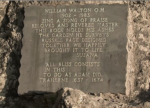 William WALTON (1902-1983) Plaque11