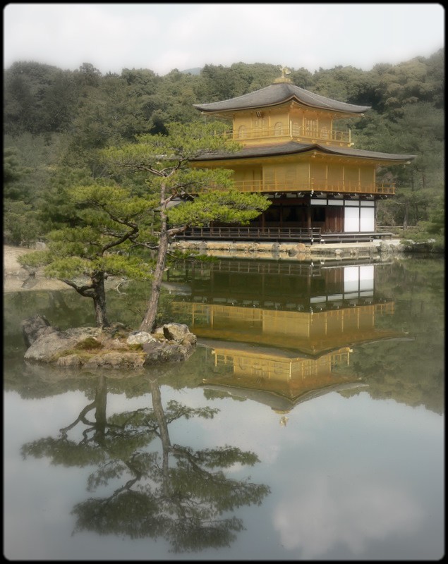 Kinkaku-ji (pavillon d'or) Kinkak10
