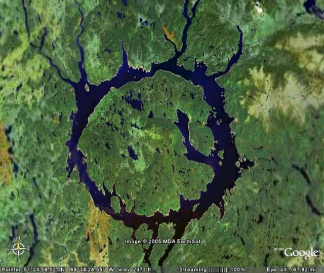 Google earth Crater10