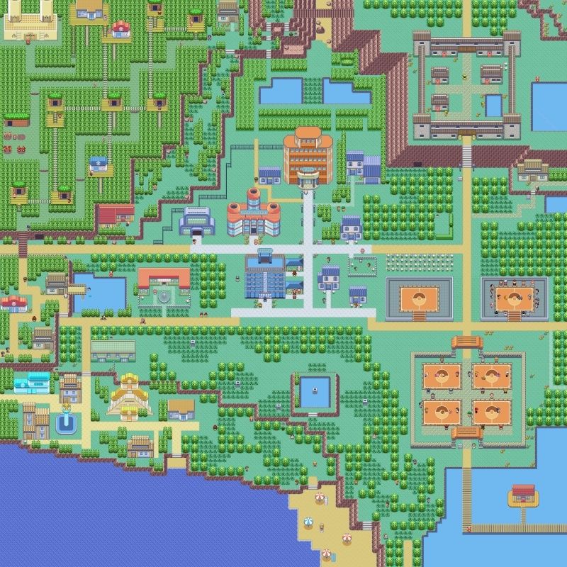 HENCHI capitale d'azer et aussi la plaine a pokemon plante Henshi10