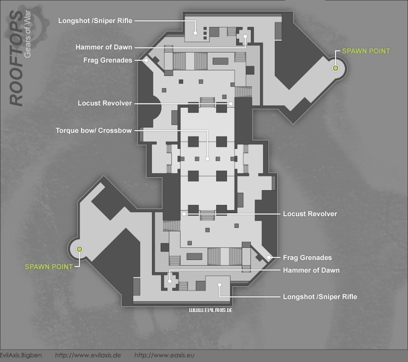 Plans de certaines maps... Roofto10