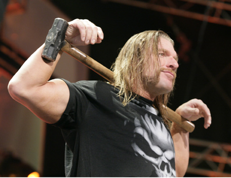 Edge VS Triple H -- TLC Rewind10