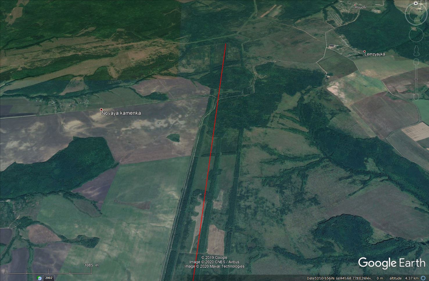 [KML] Russie : une barrière d'arbres de 760 km de long Tsge1007