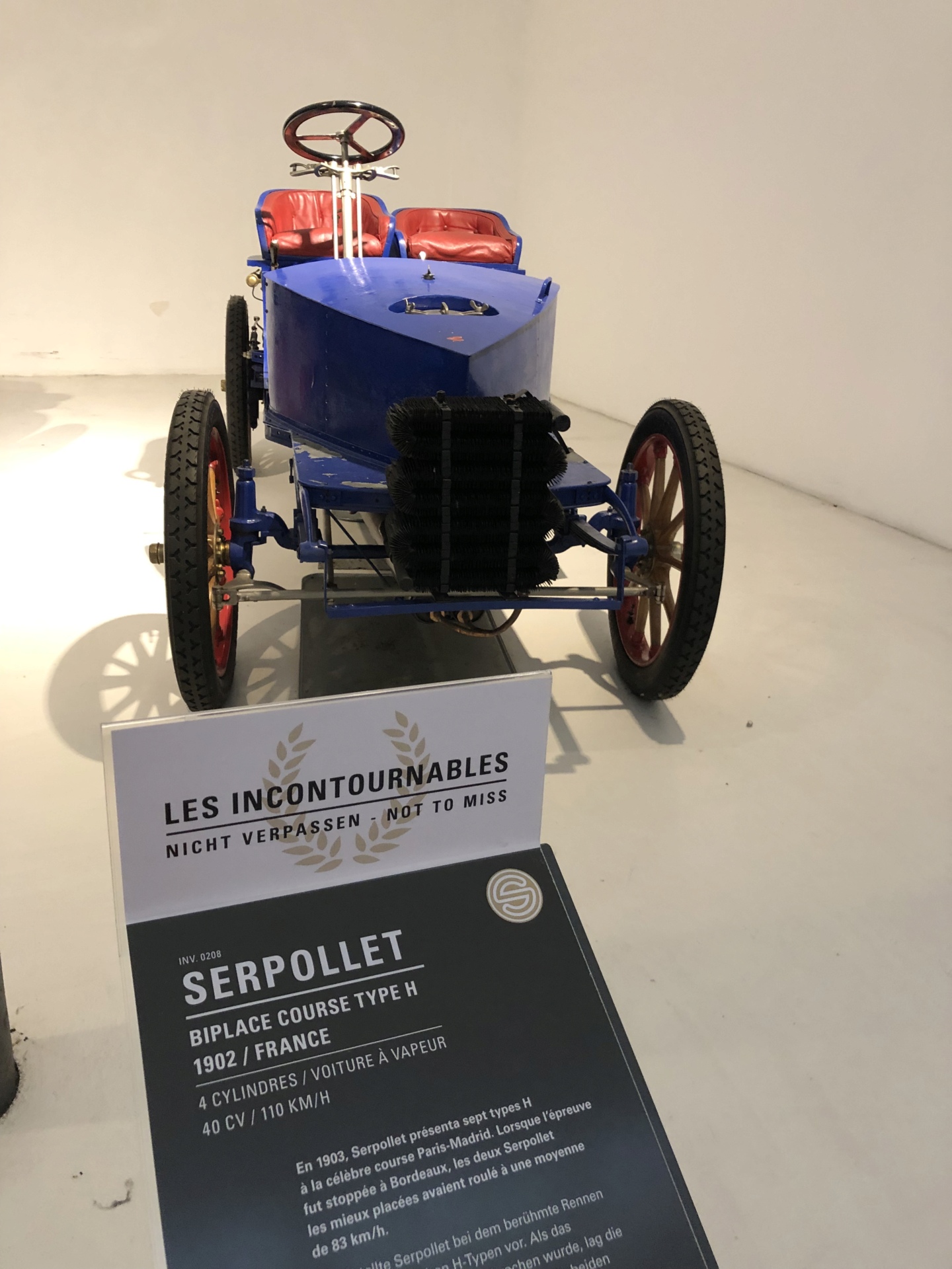 Mulhouse : la Cité de l'automobile, the largest car museum in the world. - Page 2 Tsge2560