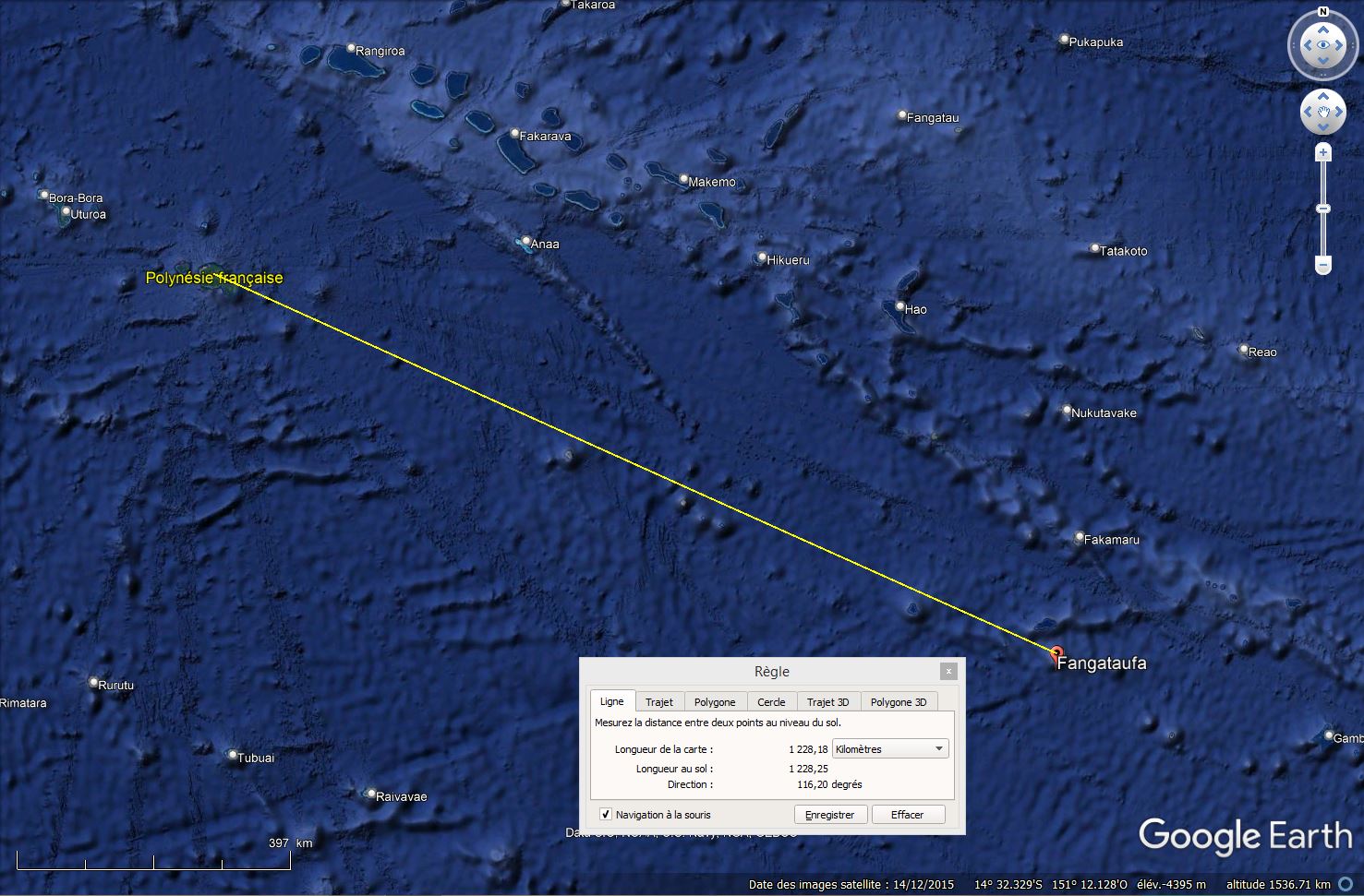 Iles et atolls du Pacfique (3) Fangataufa Tsge3247